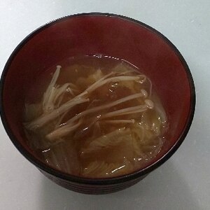 えのきと白菜のお味噌汁✧˖°໒꒱